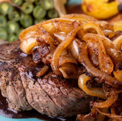 NY Strip with Onion Chutney