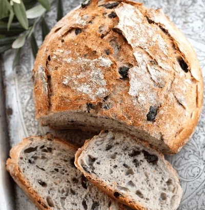 Homemade Black Olive Bread Recipe