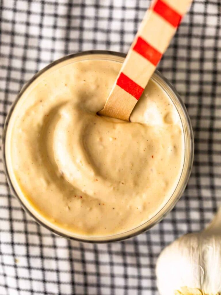 Brown Garlic Mayonnaise Recipe