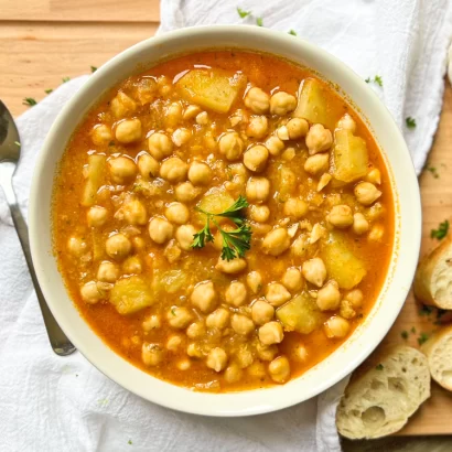 spanish chickpea stew