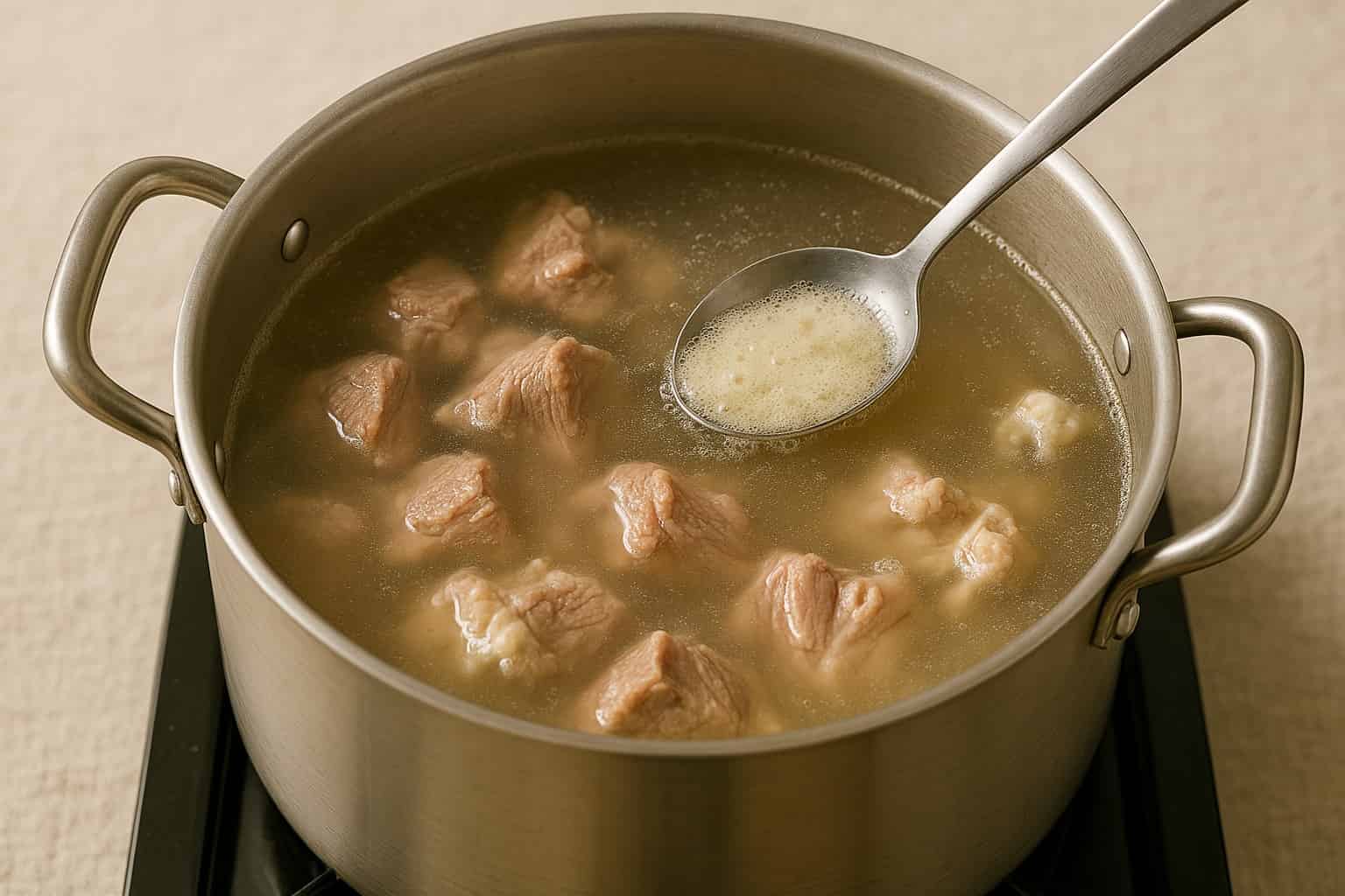 pozole rojo-step 1