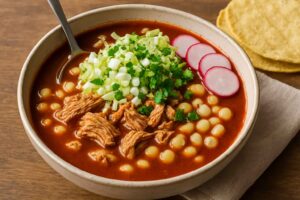 pozole rojo step 7