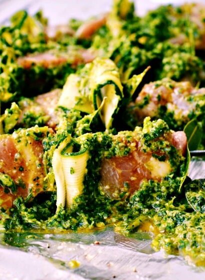 Thumbnail for Chi−Chi’s Salsa Verde Chicken Kabobs