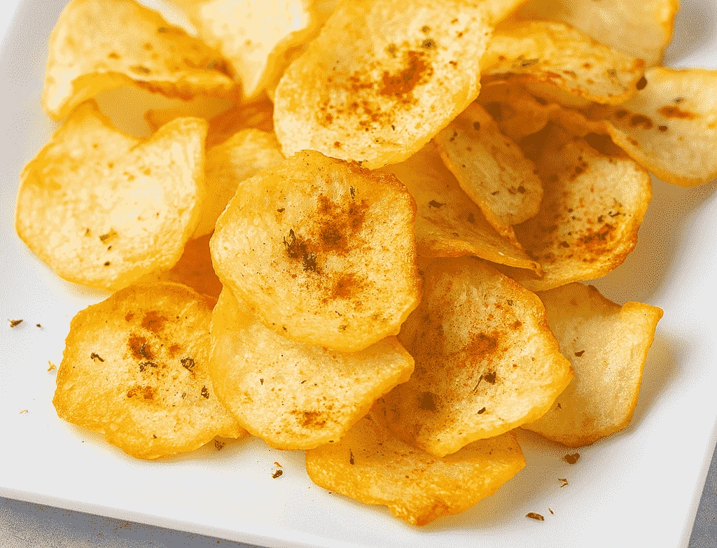 Chili Lime Jicama Chips Recipe