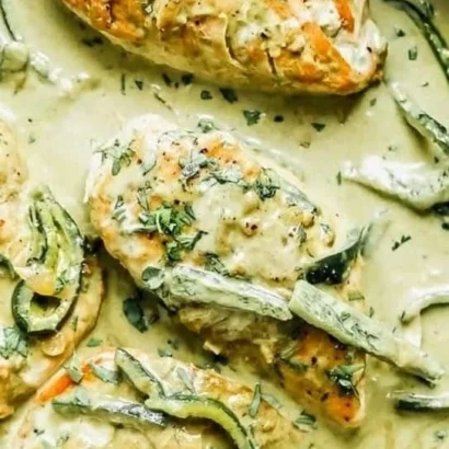 Thumbnail for Creamy Poblano Chicken Recipe