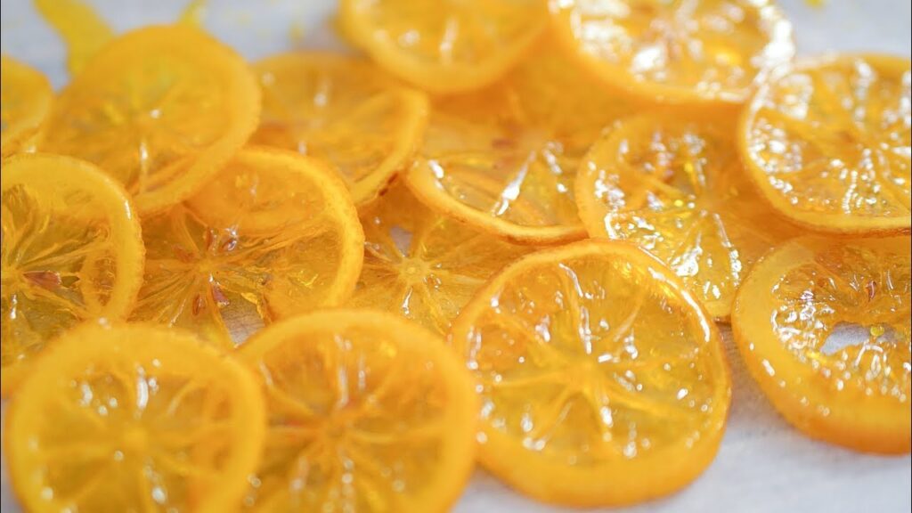 how to make candied lemon