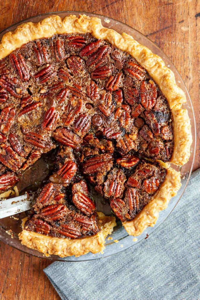 Chocolate Bourbon Pecan Pie Recipe