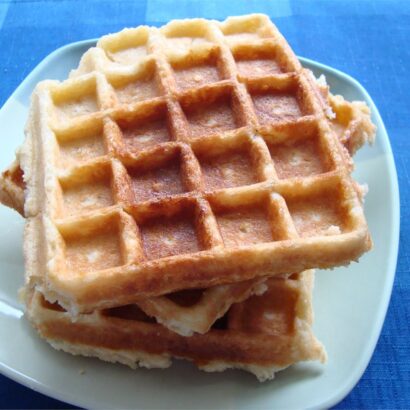 Thumbnail for Liege Waffles (Belgian Pearl Sugar Waffles) Recipe