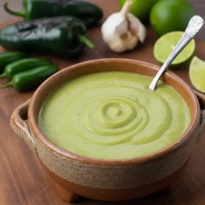 Thumbnail for Chef B’s Bold Roast Poblano Hot Sauce Recipe