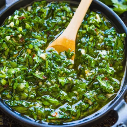 Thumbnail for Chimichurri Sauce Recipe